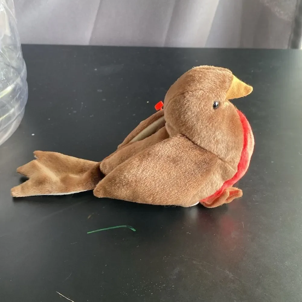 Beanie Baby TY Early Vintage Robin Bird 1997